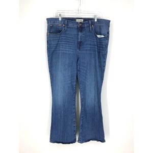Madewell Demi Cali Boot Jeans 34T Denim
